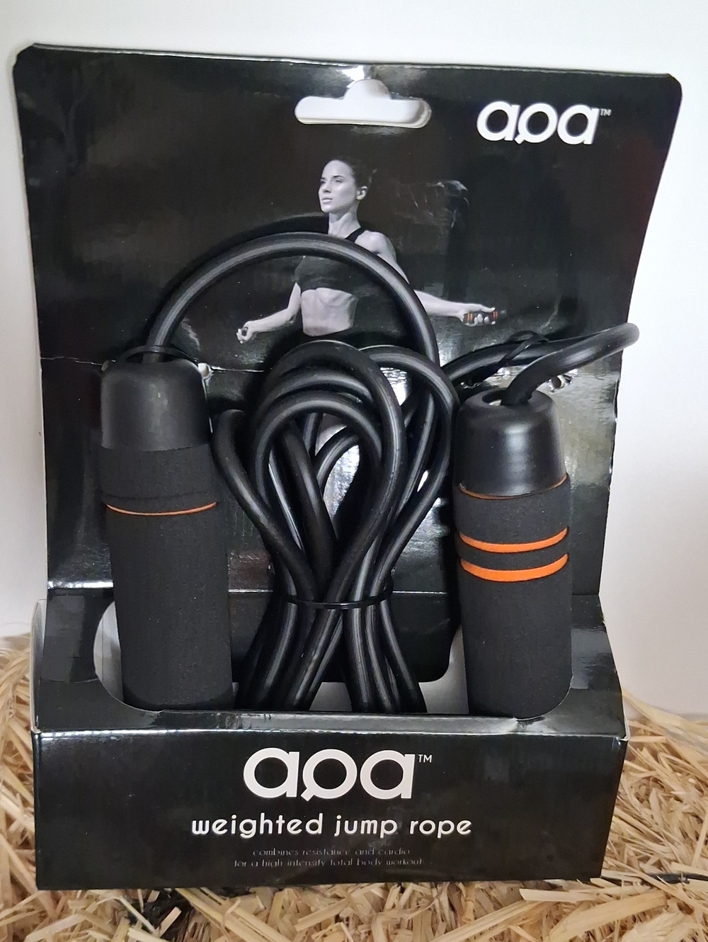 Total Body Work Out Weighted Jump Rope Nwt Combines  Resistance And Cardio